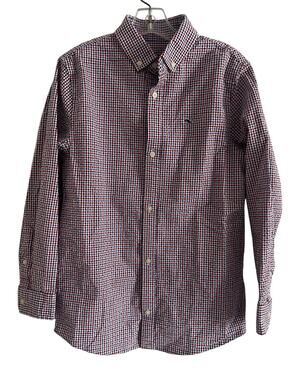 Vineyard Vines Boys Dress Shirt Size 8 Gingham